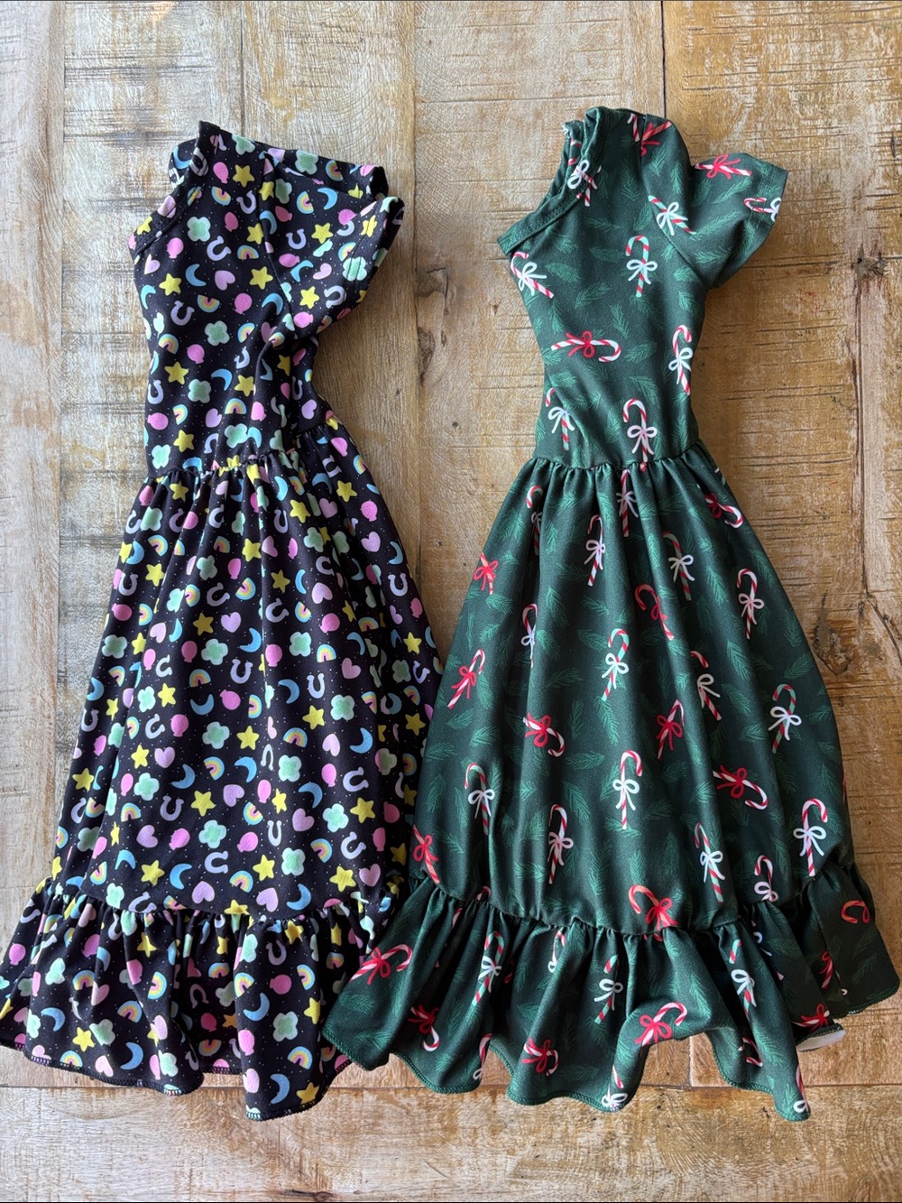 Girlhood Girls' Holiday Ruffle Dress Set size 3